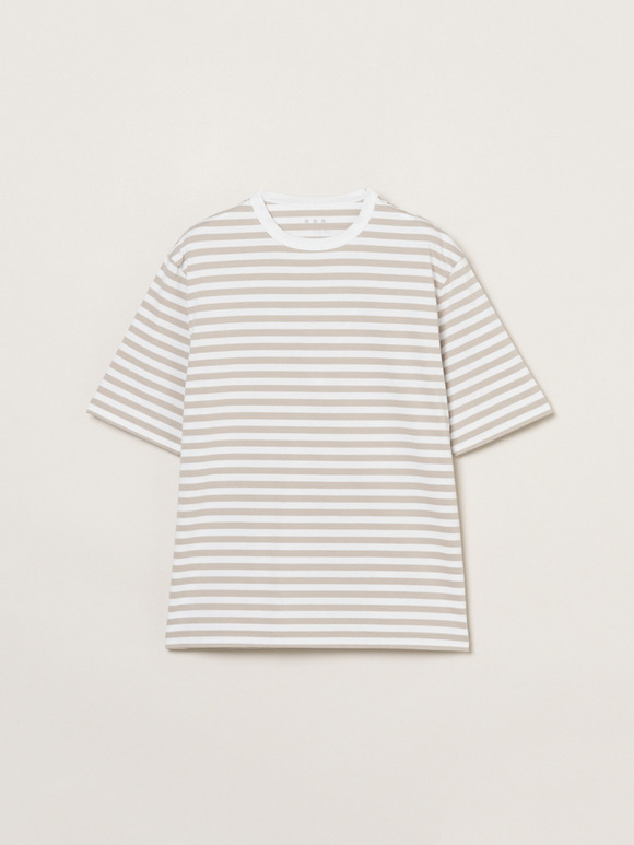 Men's Powderycotton border s/s T