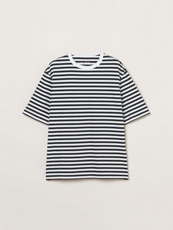 Men's Powderycotton border s/s T