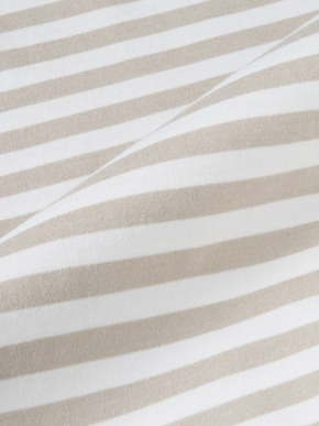 Men's Powdery cotton border polo 詳細画像