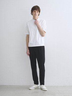 Men's Powderycotton s/s mockneck 詳細画像