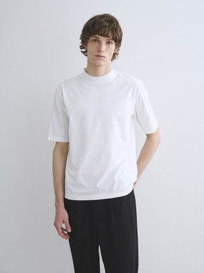 Men's Powderycotton s/s mockneck 詳細画像