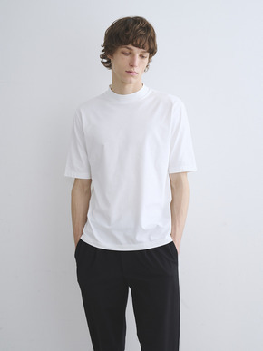 Men's Powderycotton s/s mockneck 詳細画像