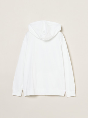 Men's Powdery cotton zip up hoody 詳細画像