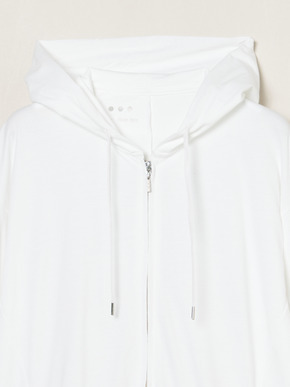 Men's Powdery cotton zip up hoody 詳細画像