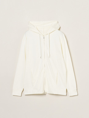 Men's Powdery cotton zip up hoody 詳細画像