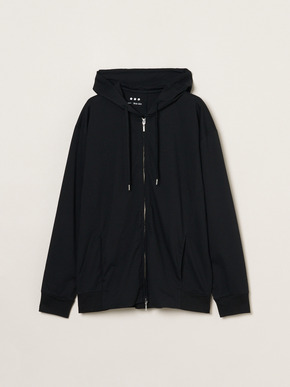 Men's Powdery cotton zip up hoody 詳細画像