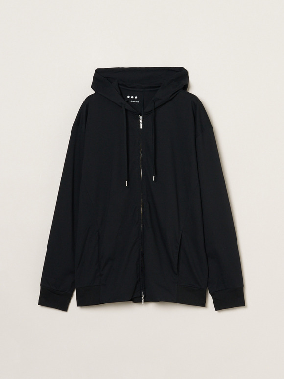 Men's Powdery cotton zip up hoody