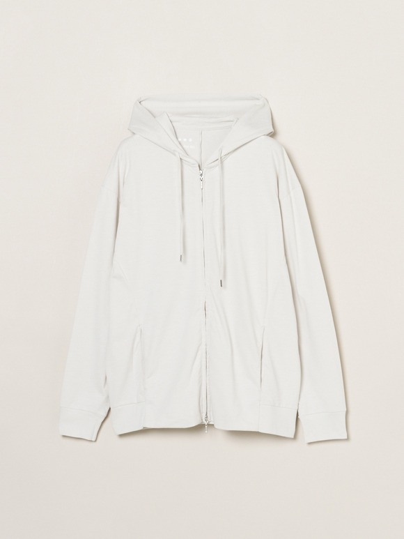 Men's Powdery cotton zip up hoody