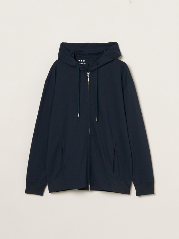 Men's Powdery cotton zip up hoody
