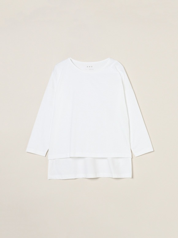 Powdery cotton 3/4sleeve