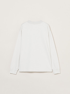 Men's Powdery cotton l/s crew 詳細画像