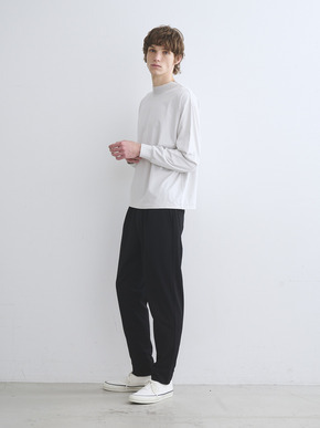 Men's Powdery cotton l/s crew 詳細画像