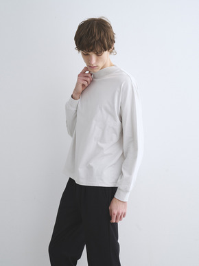 Men's Powdery cotton l/s crew 詳細画像