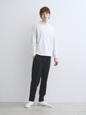 Men's Powdery cotton l/s crew 詳細画像
