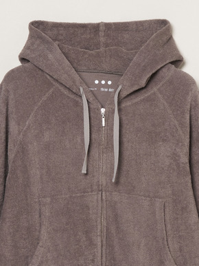 Pure pile zip up hoody 詳細画像