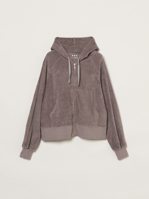Pure pile zip up hoody 詳細画像