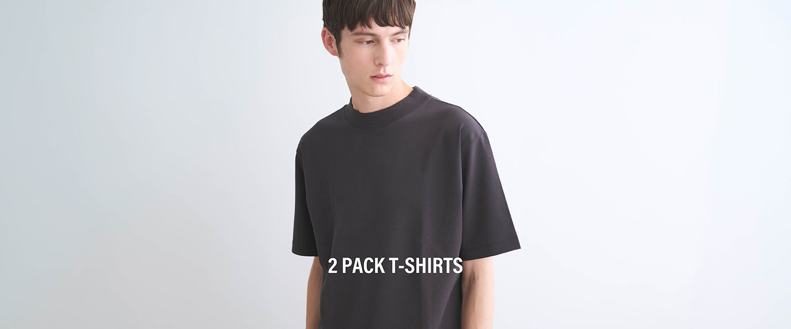 ２ PACK T-SHIRTS