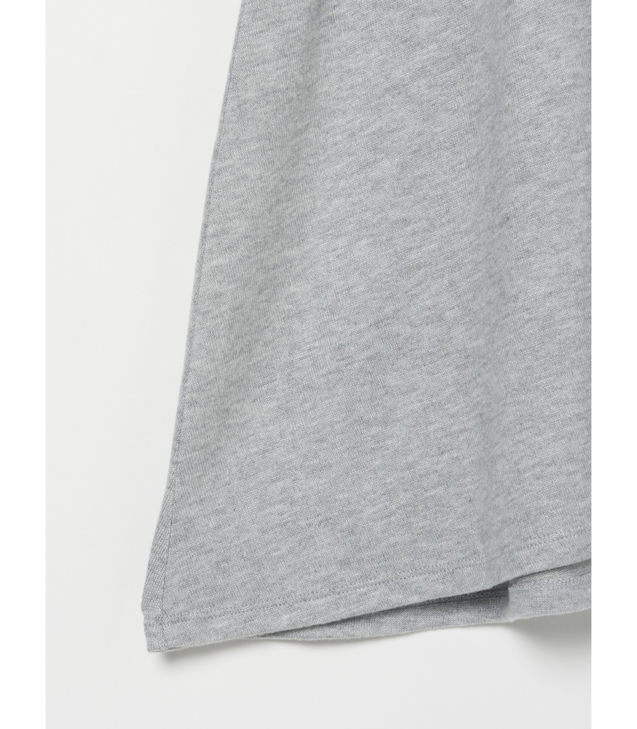 Brushed sweater long skirt 詳細画像 heathered grey 4