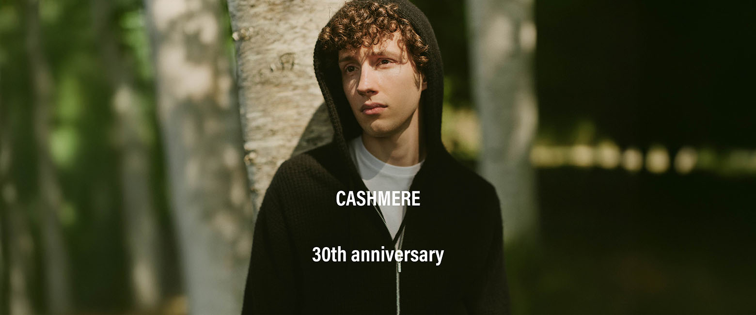 30th Anniversary mens cashmere